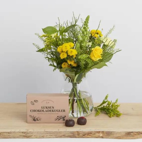 Just right for Easter with luxury chocolate balls